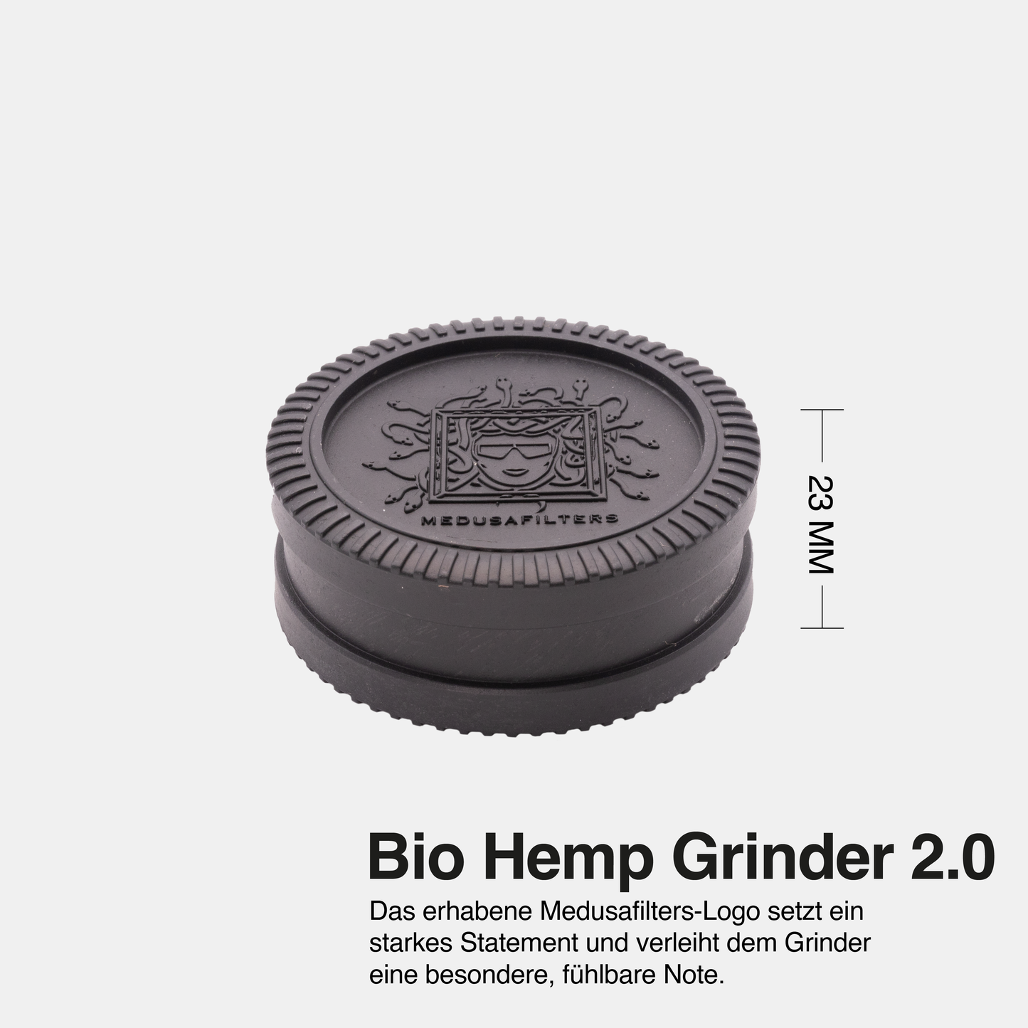 Bio-Hemp Grinder BLACK Display