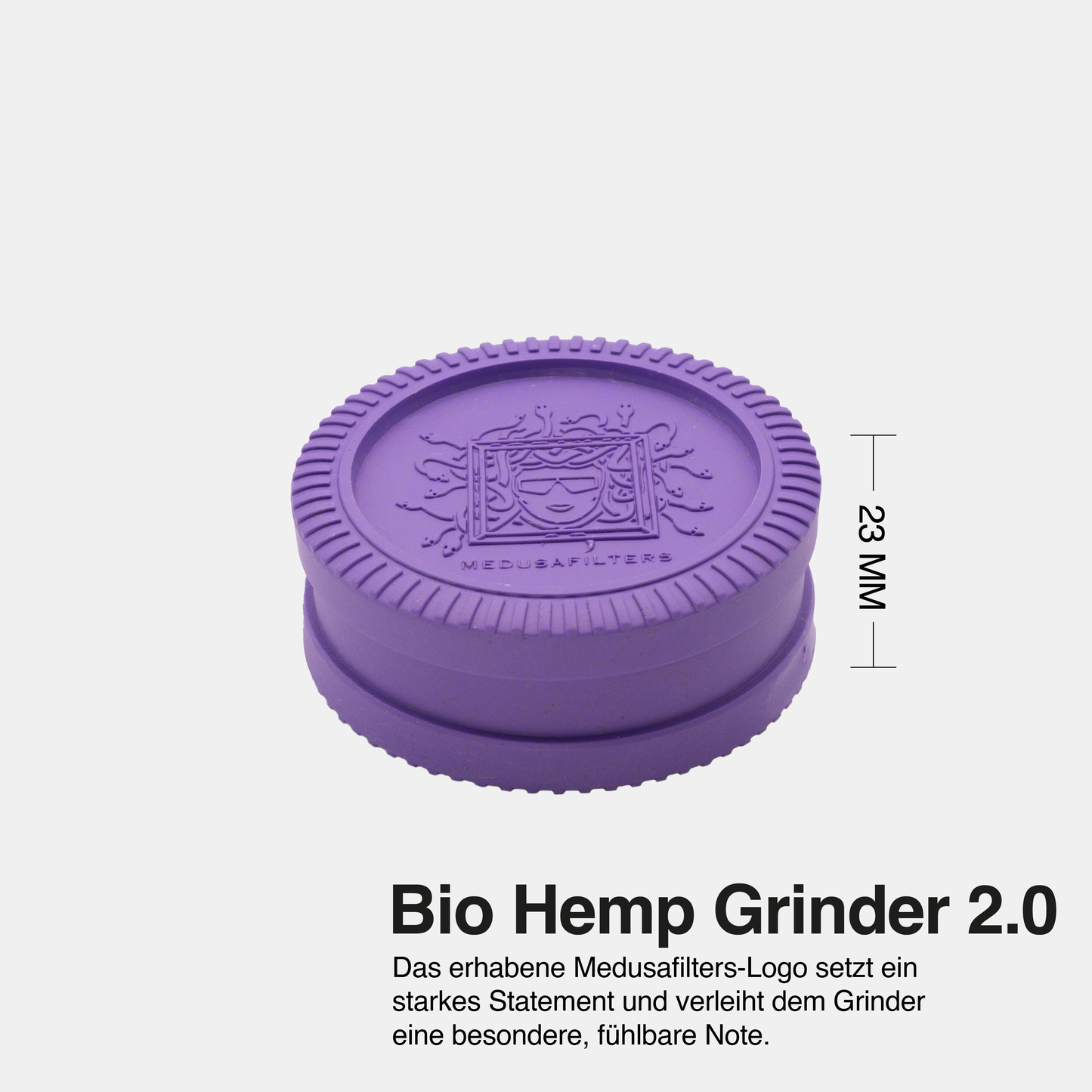 Bio-Hemp Grinder VIOLET