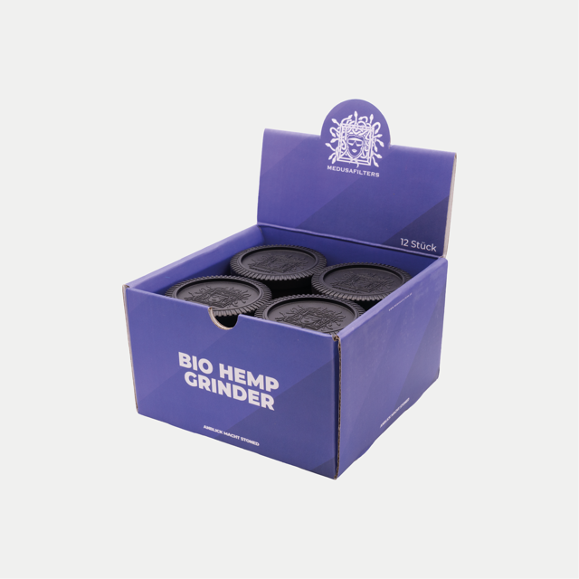 Bio-Hemp Grinder BLACK Display