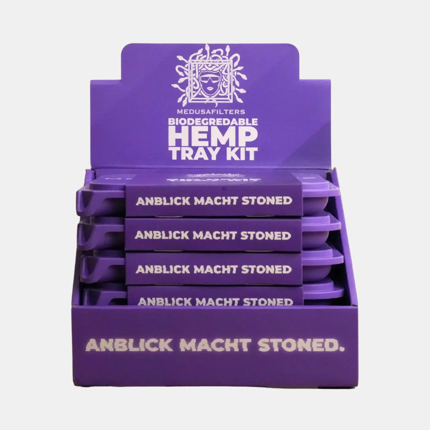Hemp Tray Kit VIOLET – Display-Einheit (6er-Pack)