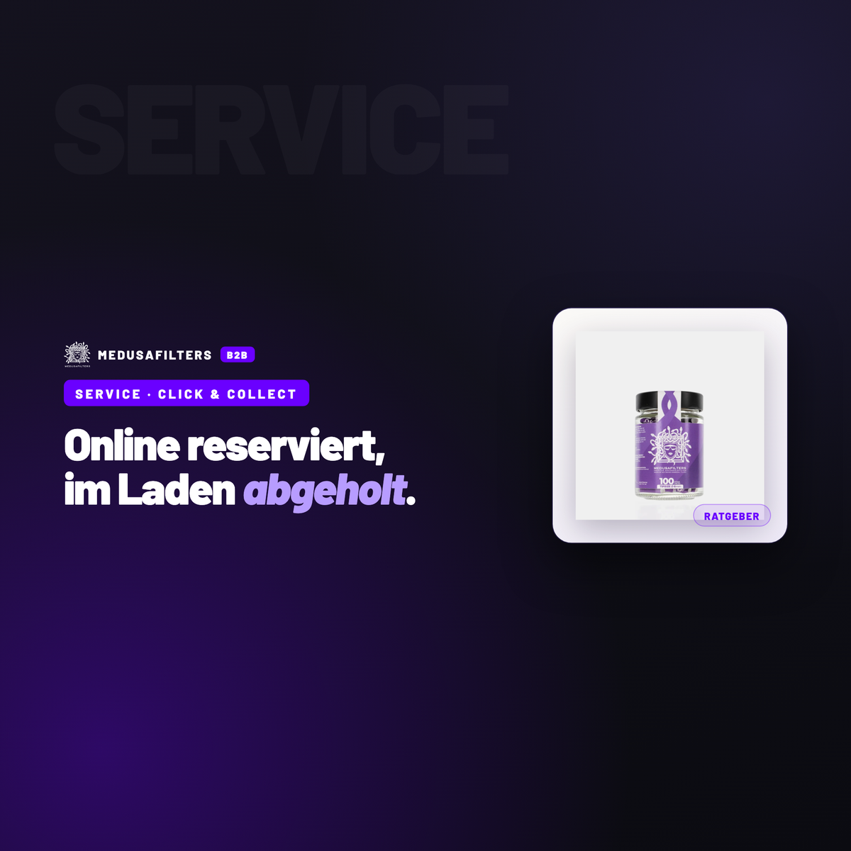 SERVICE – CLICK & COLLECT: Click & Collect für den lokalen Laden: lohnt sich der Aufwand? – Ratgeber für Händler, Medusafilters B2B