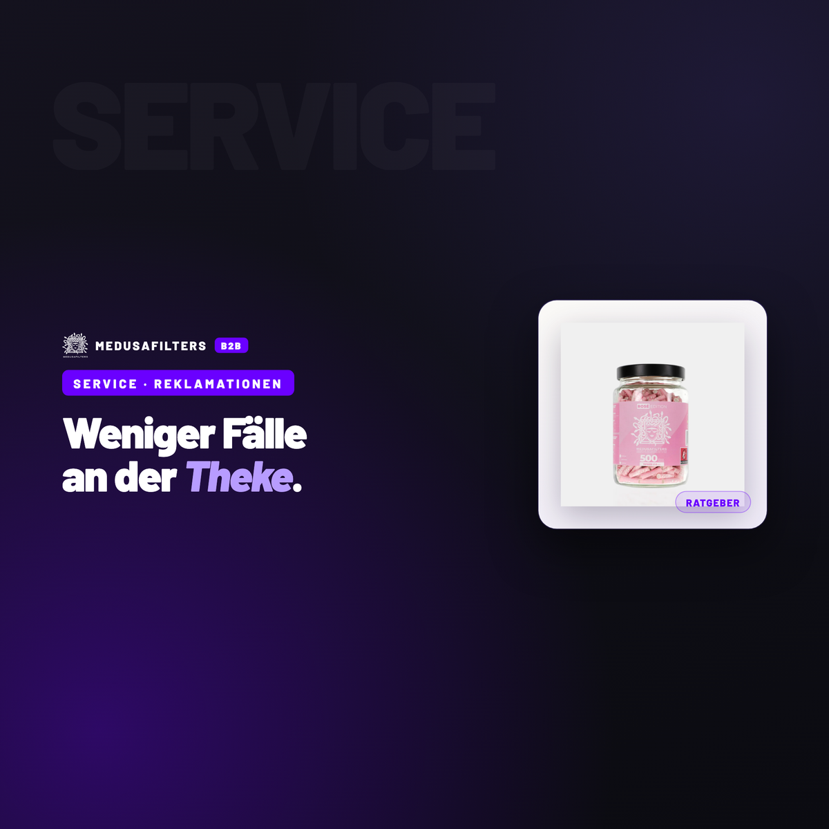 SERVICE – REKLAMATIONEN: Reklamationen bei Raucherzubehör vermeiden: Ursachen, Prozess und was am POS wirklich hilft – Ratgeber für Händler, Medusafilters B2B