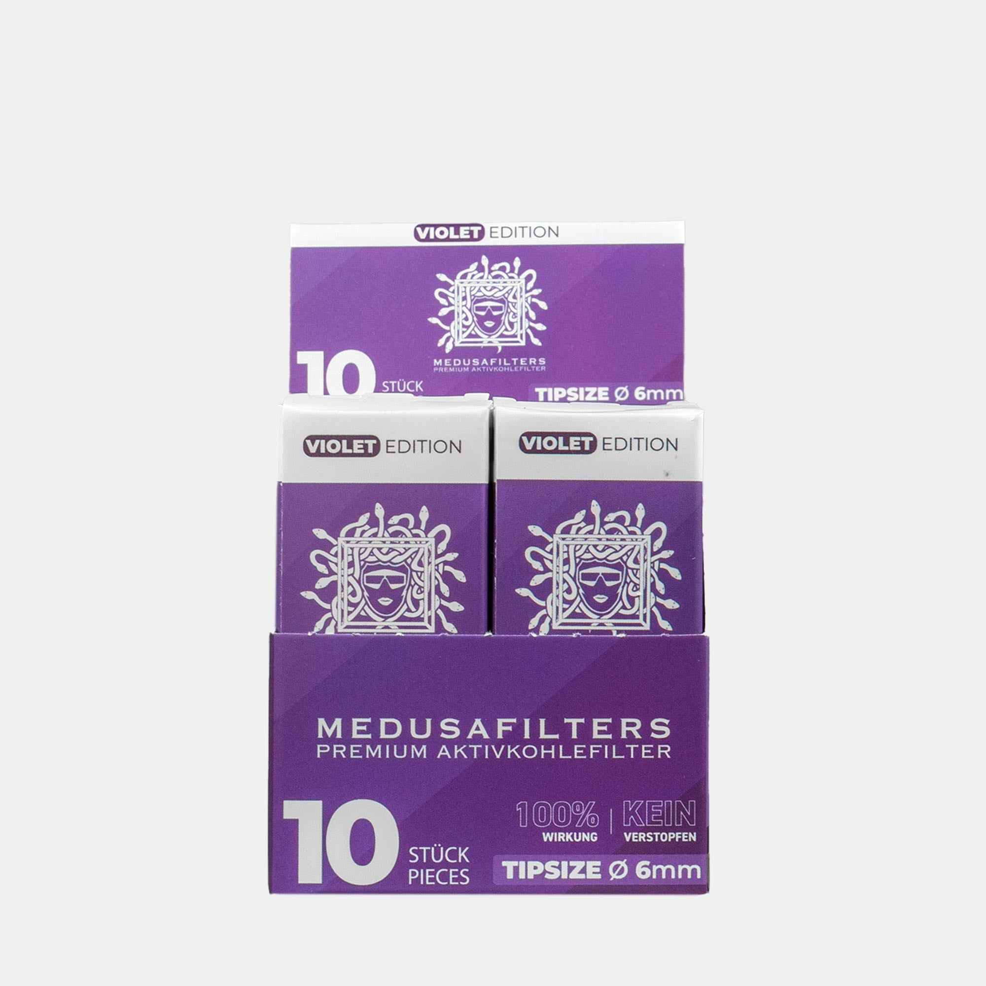 10er Packung VIOLET Edition - 14er Display