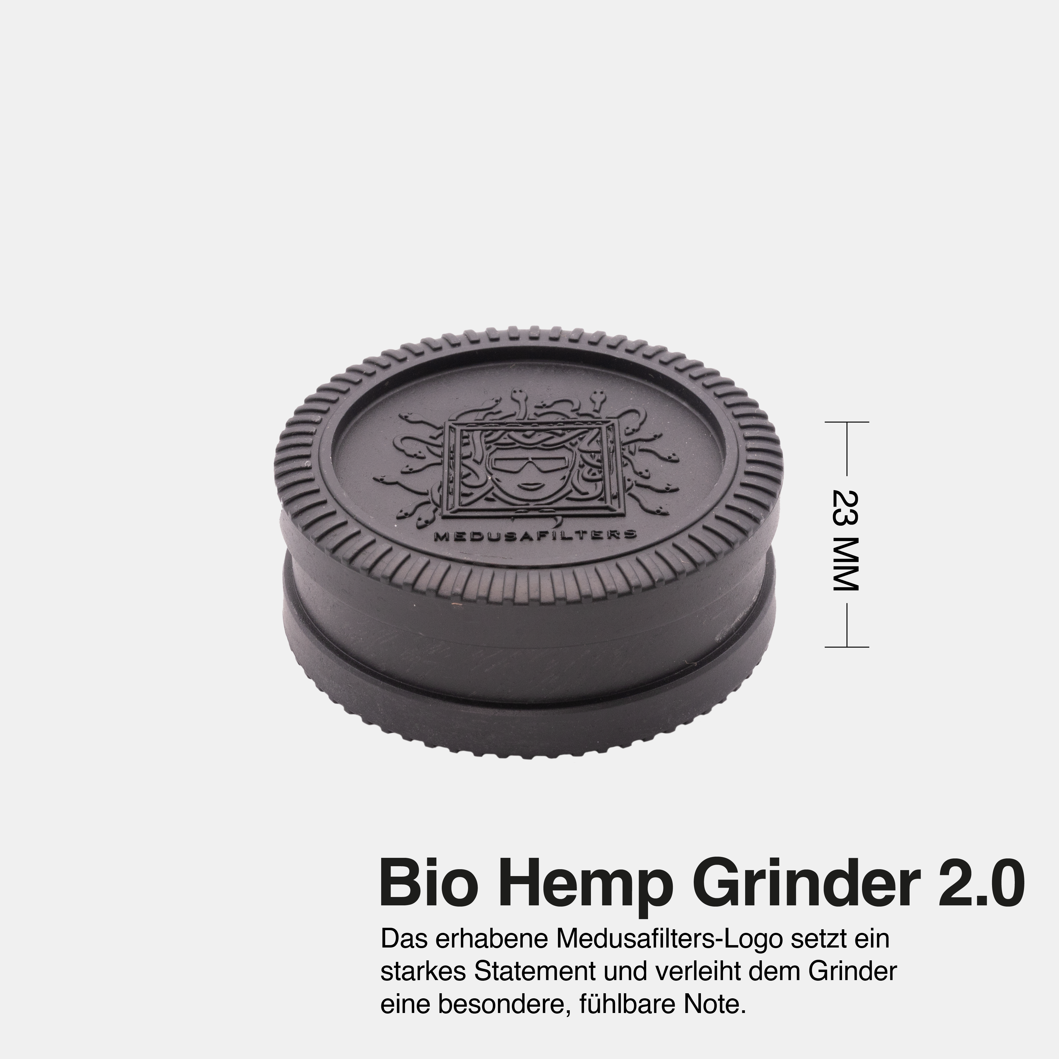Bio-Hemp Grinder BLACK Display