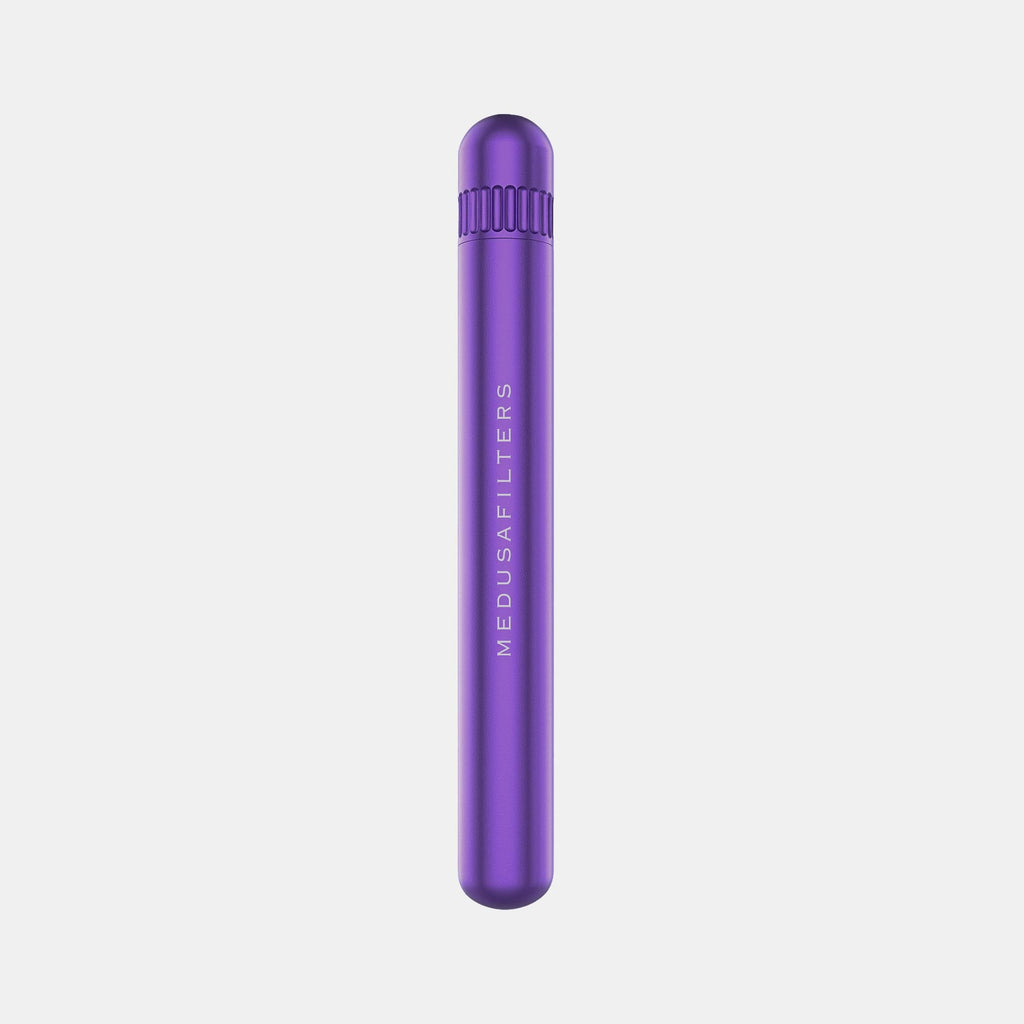 J-Case VIOLET aus Aluminium – Aufbewahrung von Medusafilters