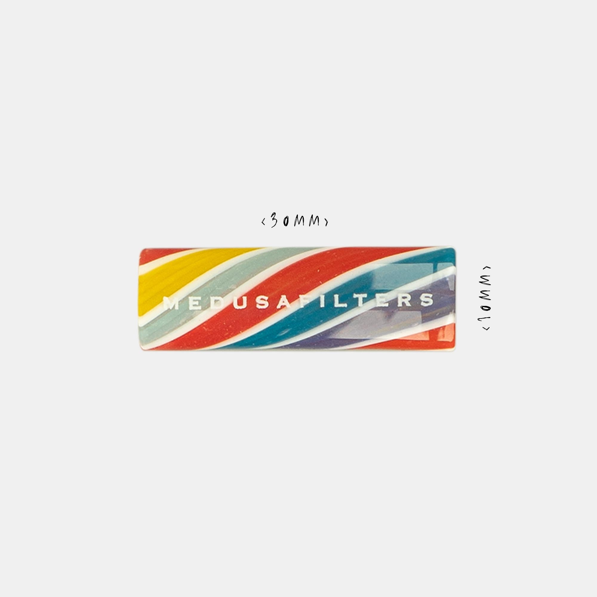 Twisted Glasfilter MIXED by PLAISIR
