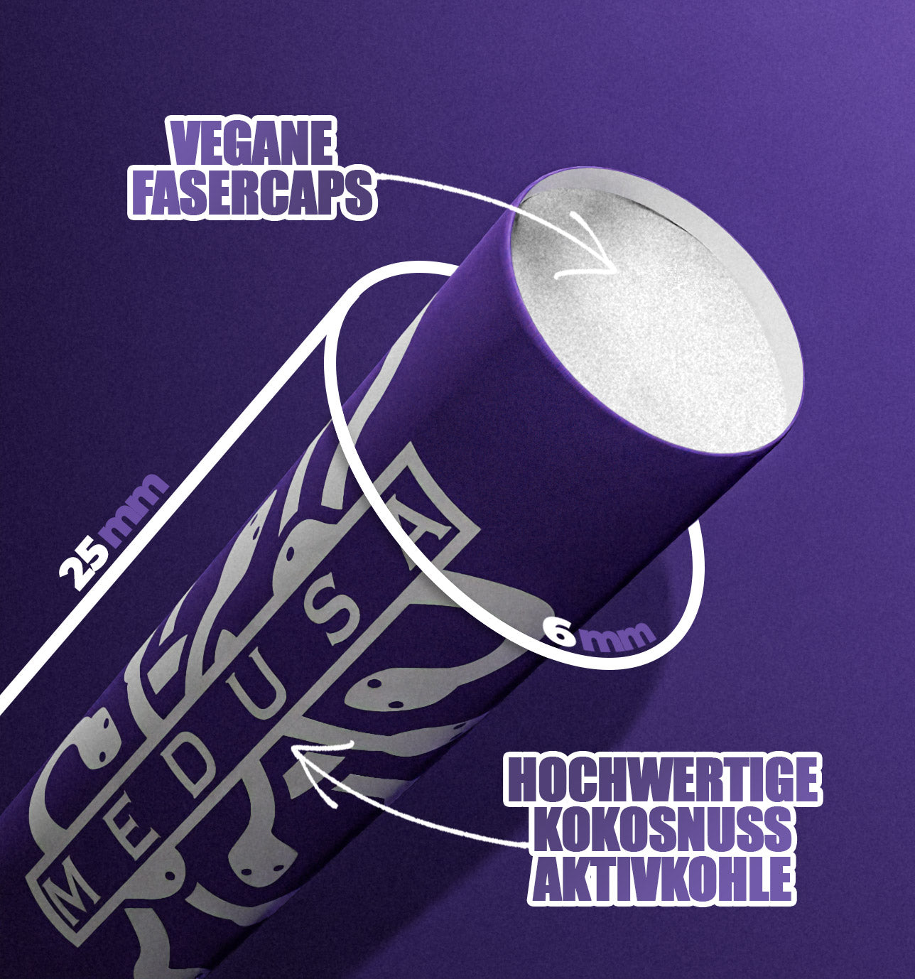 50er Packung VIOLET Edition - Medusafilters