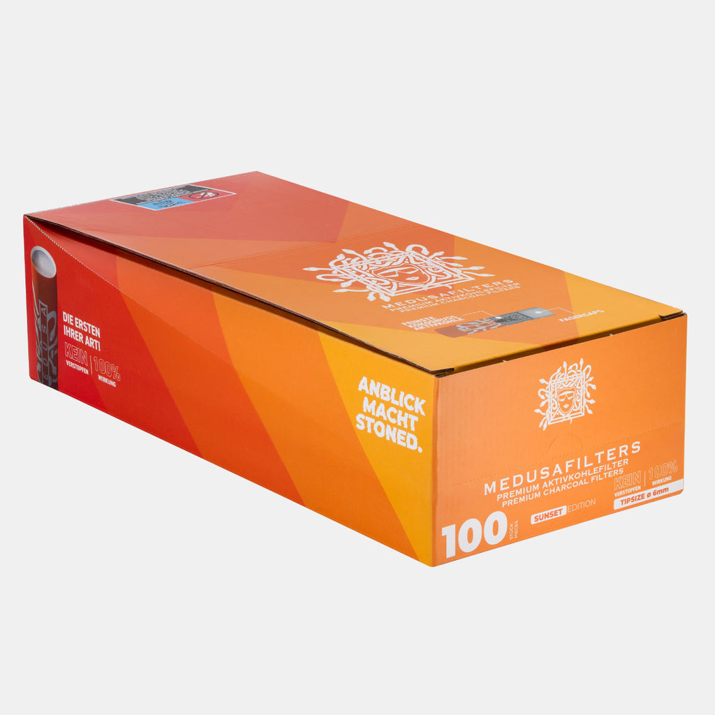 100er Glas SUNSET Edition - 10er Display