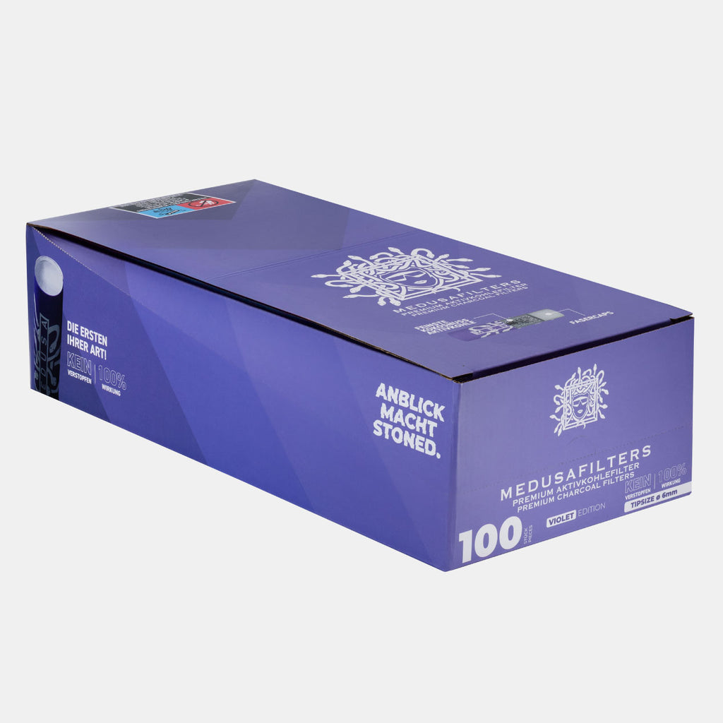 100er Glas VIOLET Edition - 10er Display