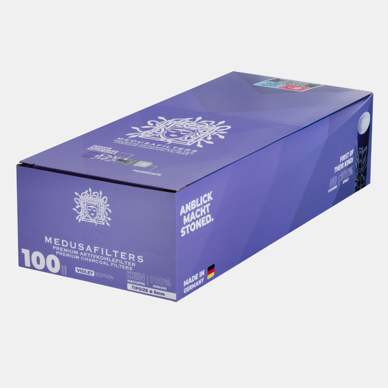 100er Glas VIOLET Edition - 10er Display