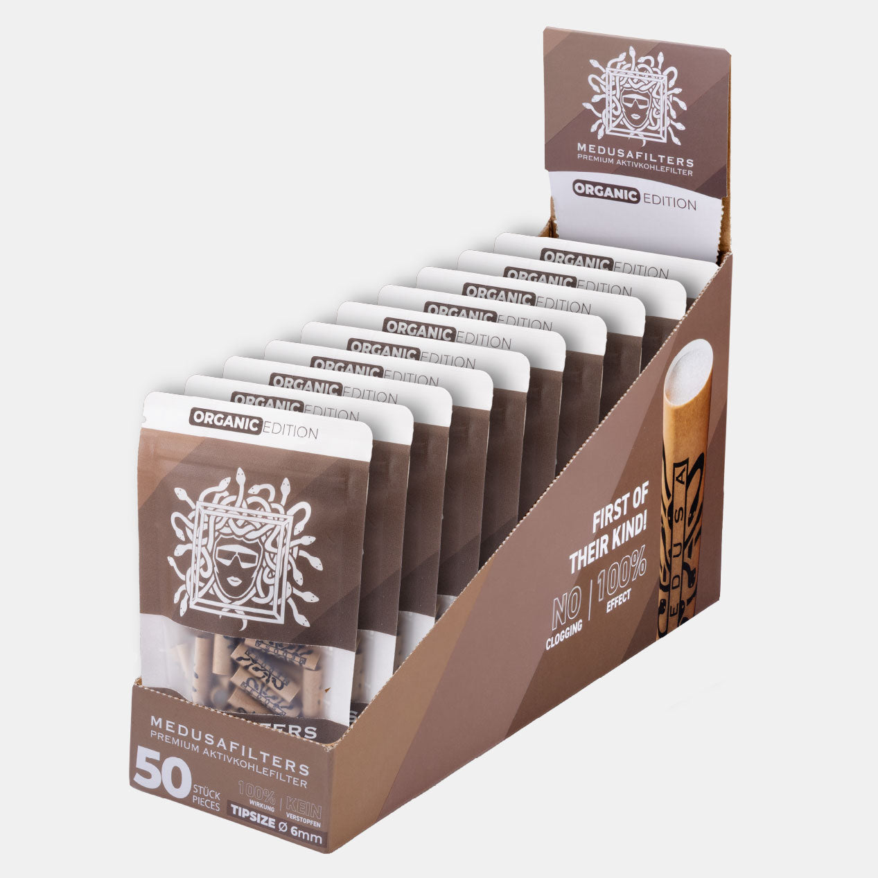 50er Packung ORGANIC Edition - 10er Display