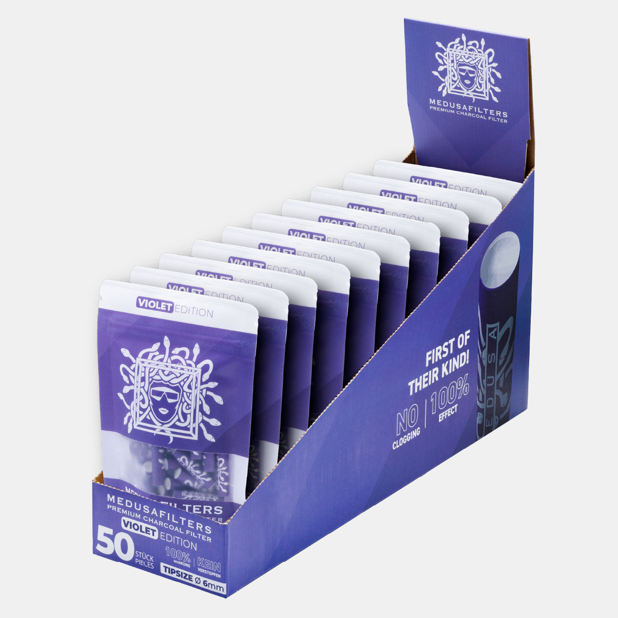 50er Packung VIOLET Edition - 10er Display