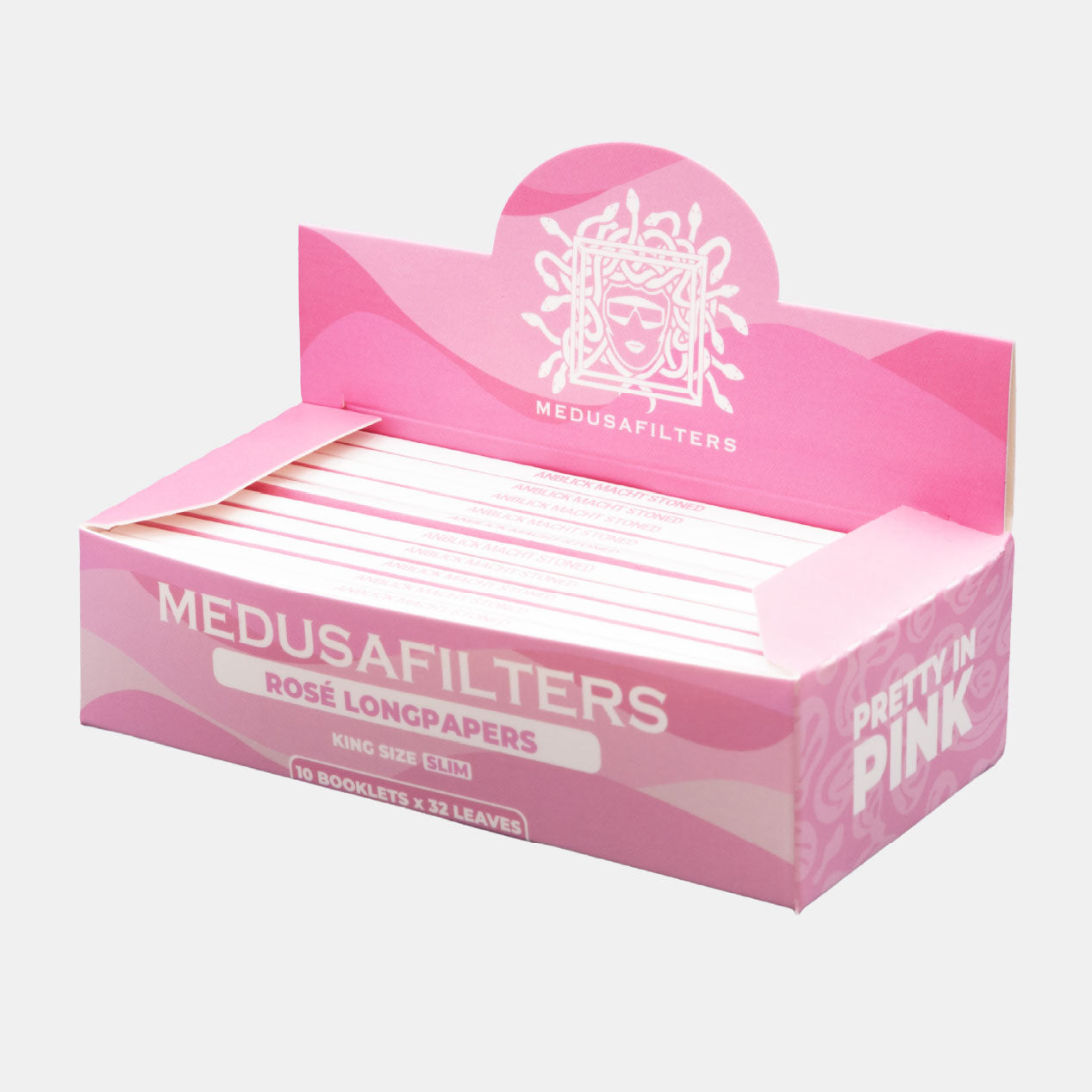 10er Longpapers Display Rosé