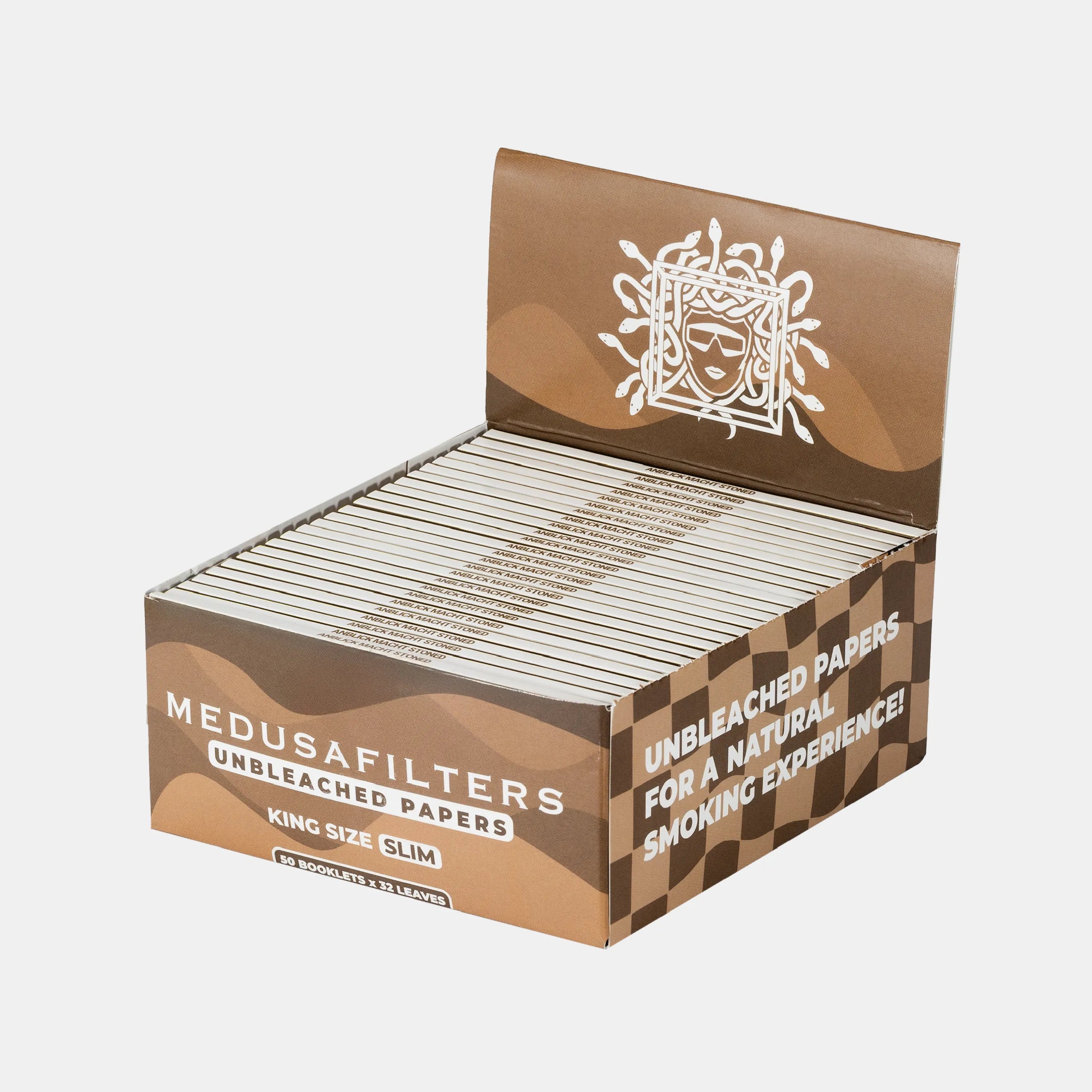 Longpapers King Size Slim UNBLEACHED - 50er Display