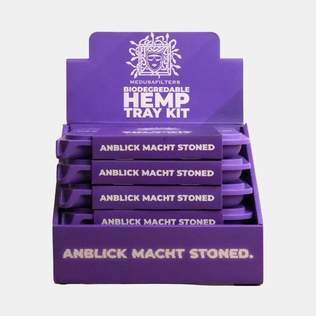 Hemp Tray Kit VIOLET – Display-Einheit (6er-Pack)