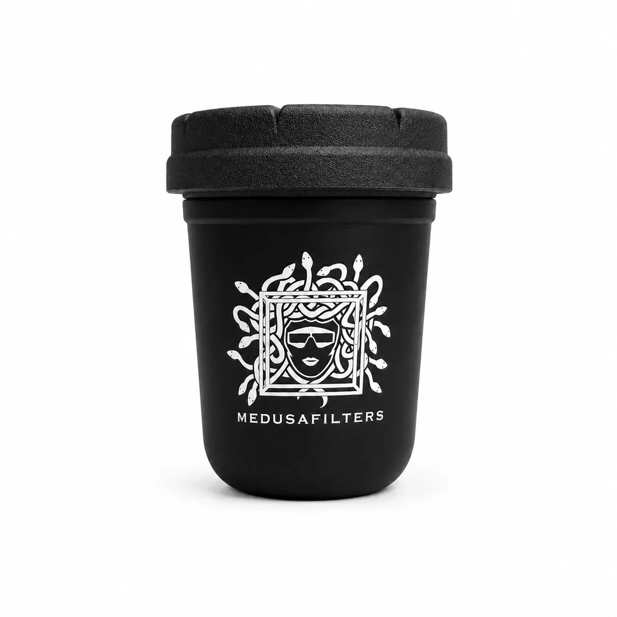 RE-STASH 8OZ BLACK – RE:STASH x Medusafilters Jar